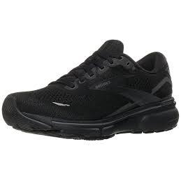 Brooks Men&#39;s Ghost 15 Road Running Shoes - Black/Black/Ebony-Brooks