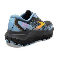 Brooks Women&#39;s Caldera 6 Trail Running Shoes - Black/Blue/Yellow-Brooks