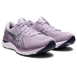 Women's Gel-Cumulus 24 Road Running Shoes - Dusk Violet/Pure Silver-Asics