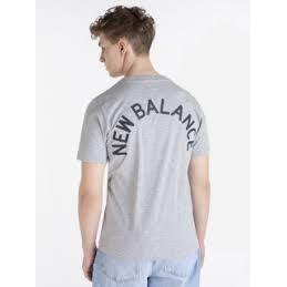 New Balance Men&#39;s Classic Arch T-Shirt - Athletic Grey-New Balance
