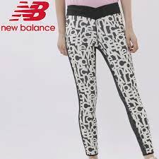 New Balance Women's RLNT Tight PNT - Black/White-New Balance
