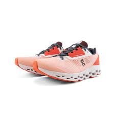 ON Women&#39;s Cloudstratus 2.0 Road Running Shoes - Rose/Red-On