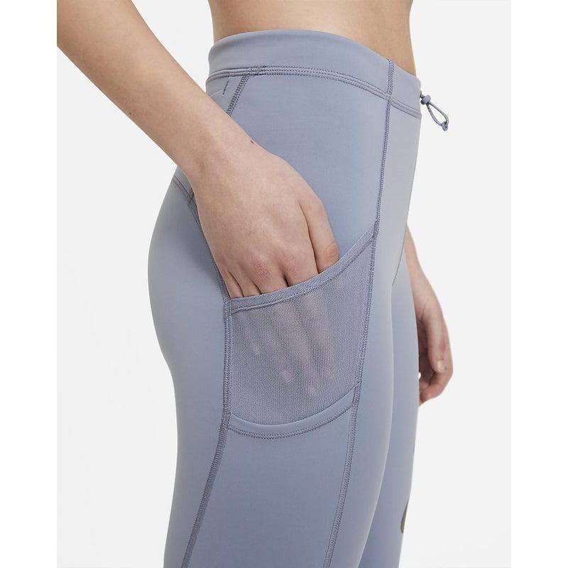 Nike Epic Luxe Crop Pocket Leggings Blue