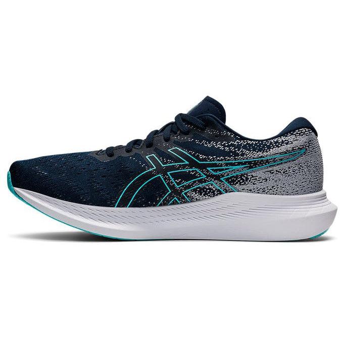 Men's EvoRide 3 Road Running Shoes - French Blue/Ice Mint-Asics