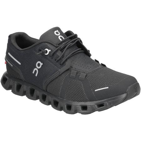 ON Women&#39;s Cloud 5 Road Running Shoes-Black-On