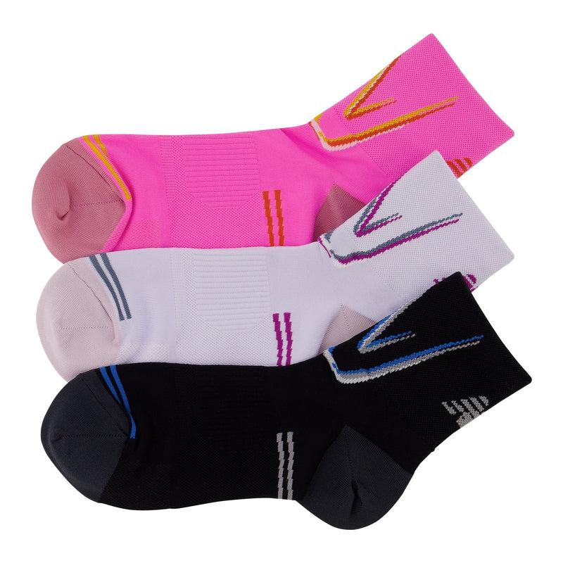 New Balance Impact Run Ankle Sock 3Pk - Assorted colors 2-New Balance