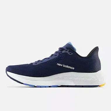 New Balance Men's 880v13 D Fit Road Running Shoes - Nb Navy With Heritage Blue And Hot Marigold-New Balance