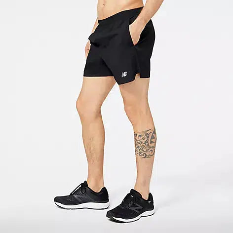 New balance core running shorts shop