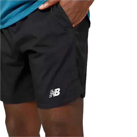 New Balance Men's Accelerate 7 inch Short - Black-New Balance