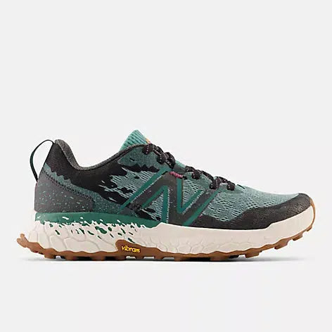 New Balance Men's Hierro V7 2E WideTrail Running Shoes-Faded teal with blacktop and vintage teal-New Balance