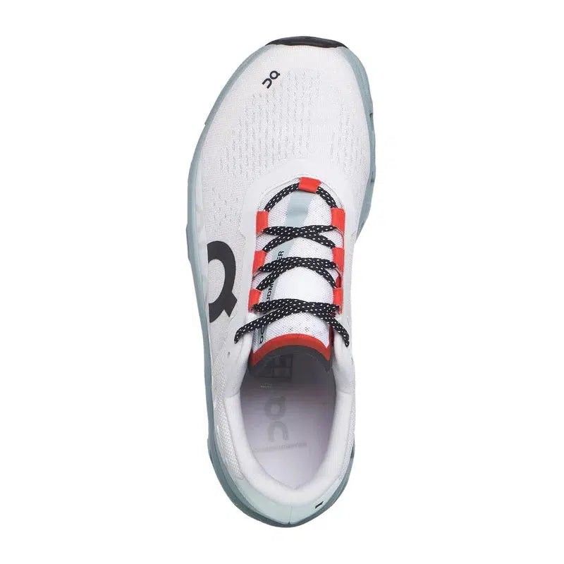 ON Men&#39;s CloudMonster Road Running Shoes- Frost/Surf-On