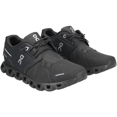 ON Women&#39;s Cloud 5 Road Running Shoes-Black-On