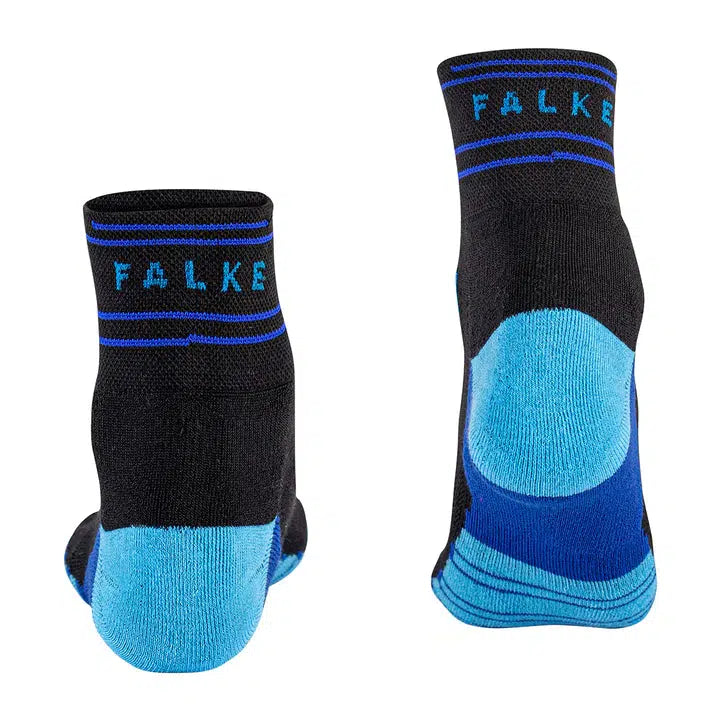 Falke Pressure Free Anklet Sock - Black-Falke