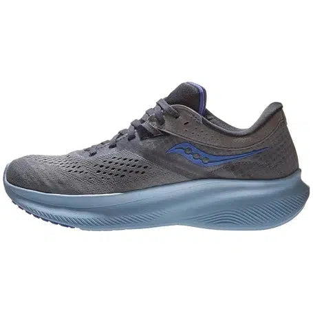 Saucony Women&#39;s Ride 16 Road Running Shoes - Fossil/Pool Gris-Saucony