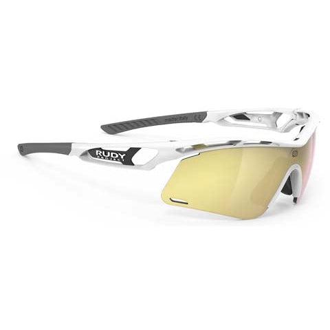 Rudy Project Sunglasses Tralyx Plus Slim -White Gloss Multilaser Gold-Rudy Project