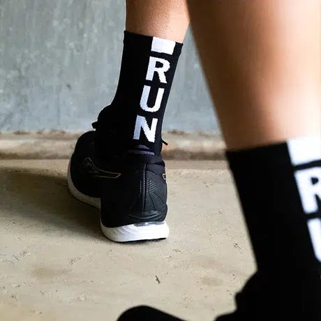 Versus Black RUN Socks-Versus