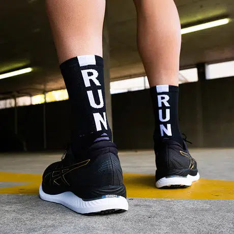 Versus Black RUN Socks-Versus