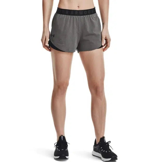Under Armour Women's Play Up 3.0 Short - Grey-Under Armour