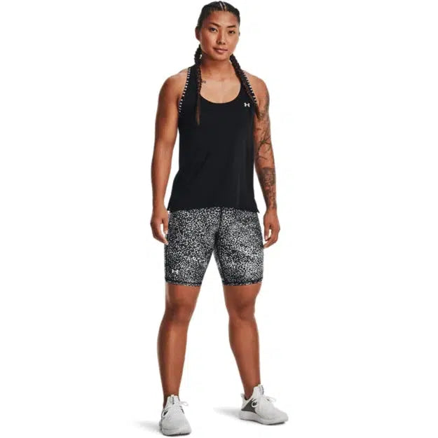 Under Armour Women's HeatGear Armour Shorts - Mid XS Gray at