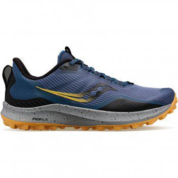 Saucony Women's Peregrine 12 Trail Running Shoes - Basin Gold Violet-Saucony
