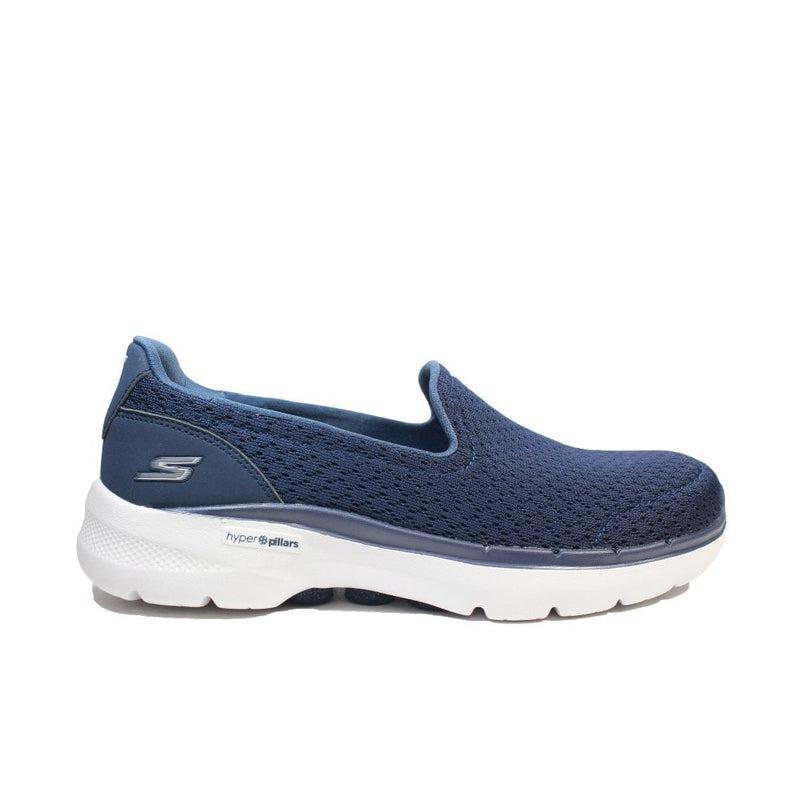 Women's Go Walk 6 Road Walking Shoes - Navy– The Athlete's Foot