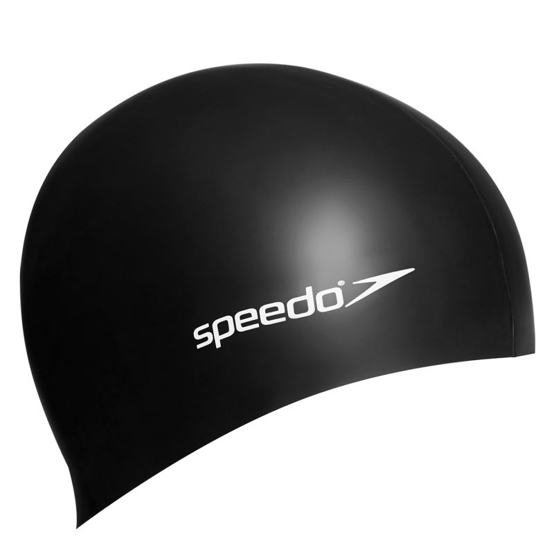 Junior Plain Flat Silicone Swim Cap-Speedo