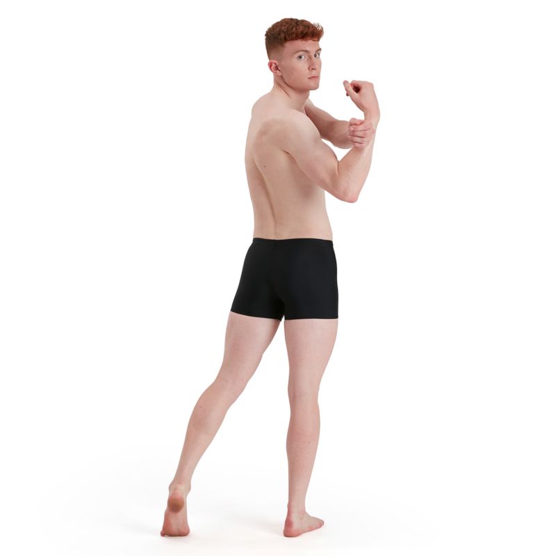 Men's Boom Medley Logo Aquashort - Black/Ardesia(8-11354G692)-Speedo