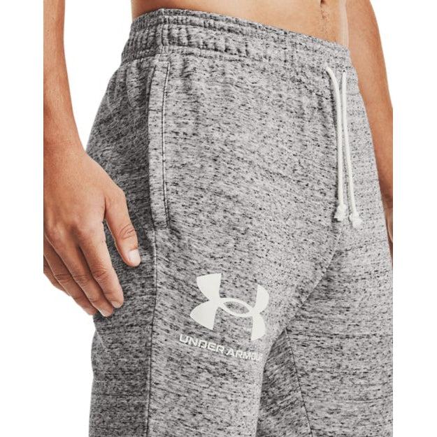 Under Armour Men&#39;s Rival Terry Joggers - Grey-Under Armour