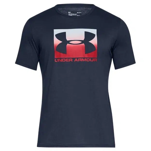Under Armour Men's Boxed Sportstyle Short Sleeve - Navy-Under Armour