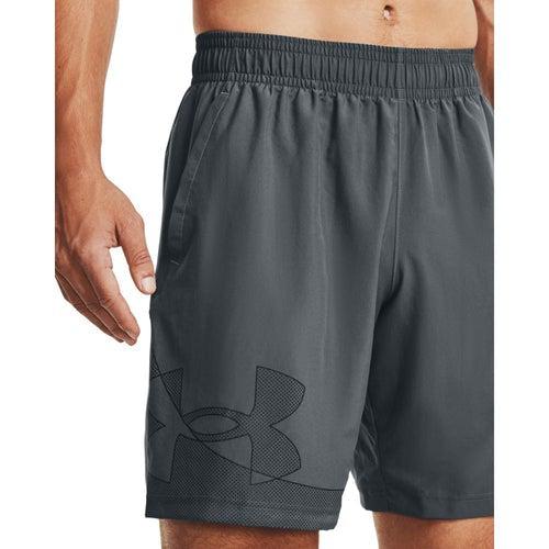 Under Armour Men's Woven Graphic Shorts-Grey - The Athlete's Foot