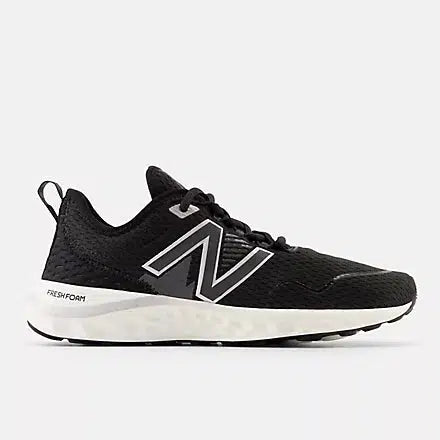 New Balance Women's Fresh Foam SPT Road Running Shoes - Black with White-New Balance